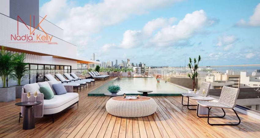 Apartamento com 3 dormitórios à venda, 88 m² por R$ 836.404,44 - Manaíra - João Pessoa/PB