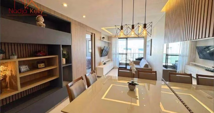 Apartamento com 3 dormitórios à venda, 82 m² por R$ 799.000,00 - Jardim Oceania - João Pessoa/PB