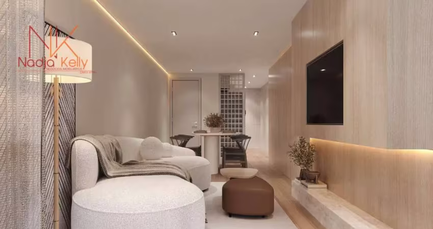 Apartamento com 1 dormitório à venda, 32 m² por R$ 333.000 - Jardim Oceania - João Pessoa/PB