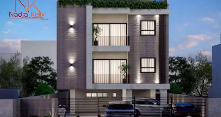 Cobertura com 2 dormitórios à venda, 55 m² por r$ 550.000 - bessa - joão pessoa/pb