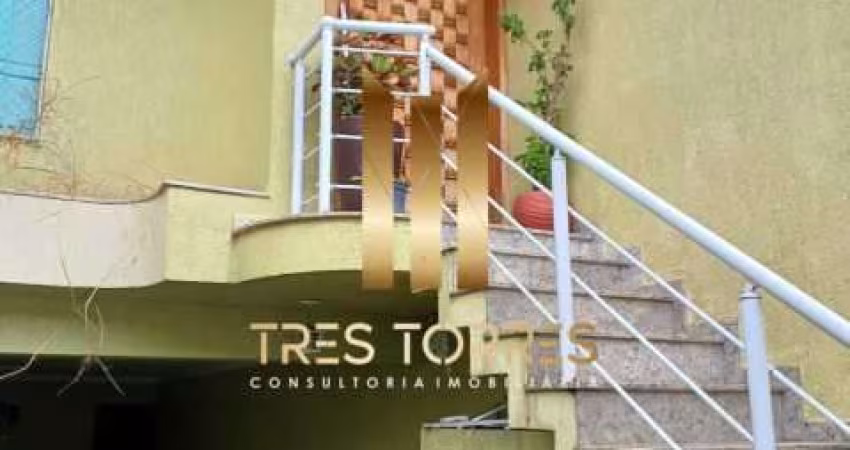 Casa com 3 quartos à venda na Rua Dom Silvério Pimenta, Vila Scarpelli, Santo André