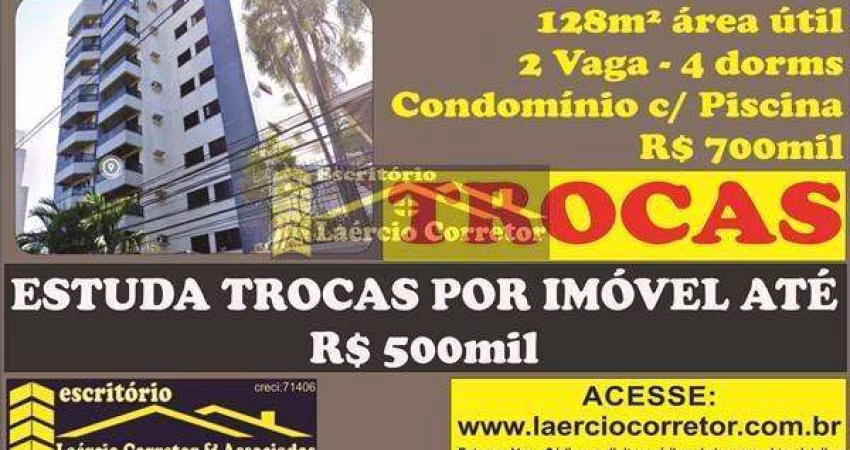 Apartamento Venda em Campinas SP, no bairro Nova Campinas Av. Norte Sul, 128m² AU, 2 vagas cobertas - R$ 700.000
