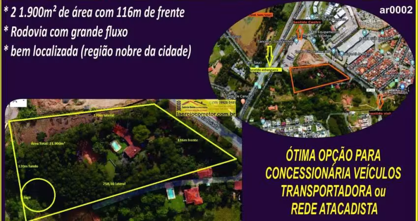 Área comercial venda em valinhos sp, otima para atacadista, consessionárias veículos, logistica.
