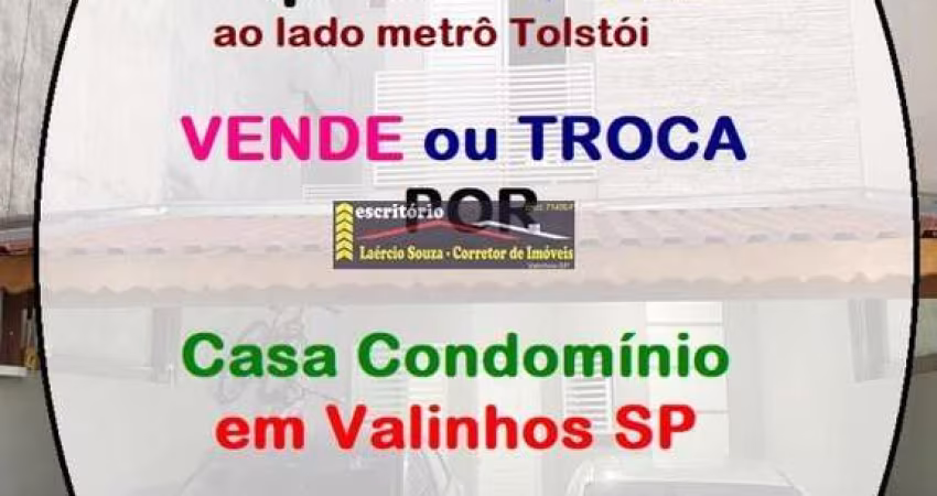 Casa à Venda em São Paulo Capital, região da Mooca R$ 850mil OU Troca Por Casa Condominio em Valinhos até R$ 1.500.000