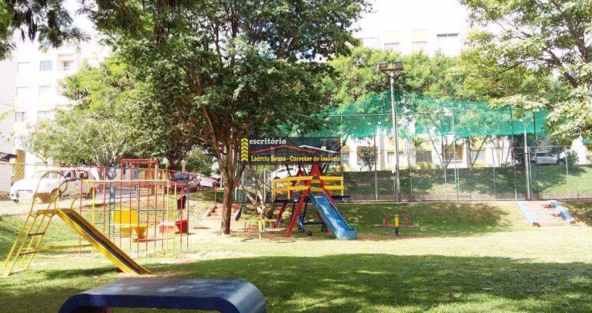 Apartamento Locação em Valinhos SP, Cond. Parque dos Pássaros, 2 dorms, 1 vaga, área lazer completa R$ 1.700,00 + Cond. e IPTU