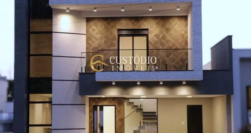 Imperdível oportunidade de compra: Casa de 3 quartos, 3 suítes, 2 salas, 1 banheiro, 4 vagas e 180m² em Sorocaba-SP, Jardim Residencial Campos do Conde.