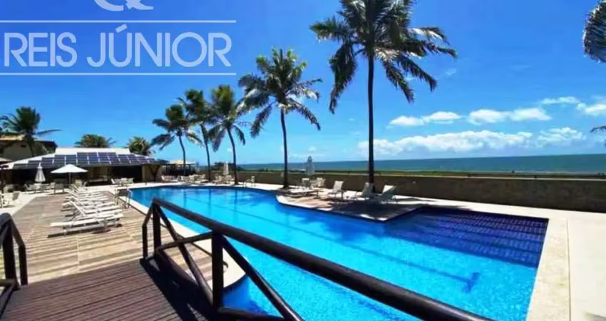 Cond. pé na areia,  3 suítes, decorado, mobiliado e infraestrutura