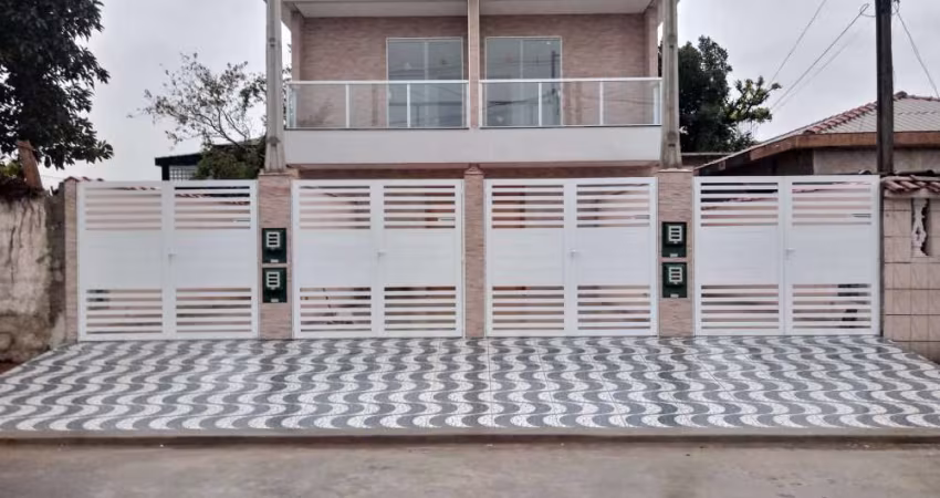 Sobreposta Térrea c/ 02 dormitórios, Rádio Clube em Santos
