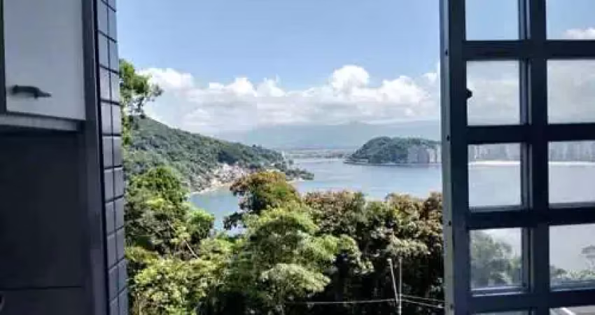 Ilha porchat - dois dormitórios. no mais alto da ilha. paz.