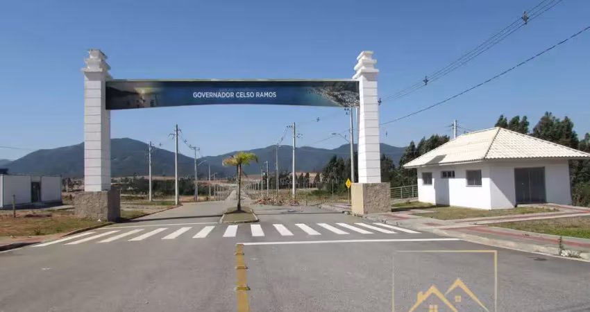 Excelente terreno a venda, 360,00 m² - governador celso ramos /sc