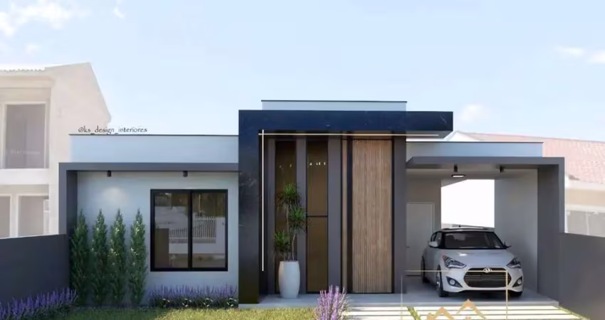 Belíssima casa 100 m² localizada no parque vale verde em palhoça/sc.