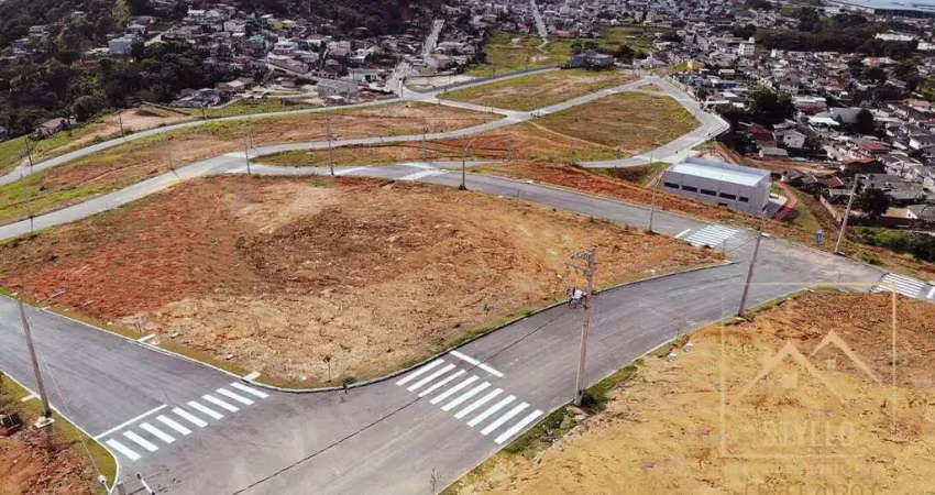 Excelente  terreno meio de quadra a venda, 360,59 m² - biguaçu sc