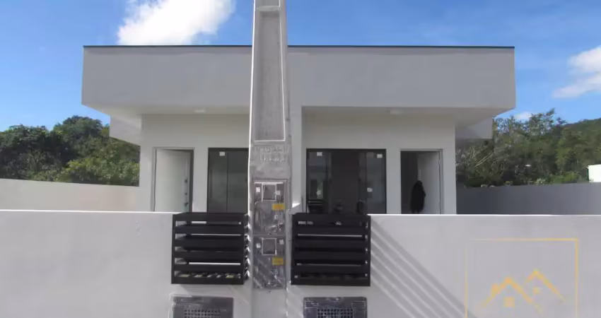 Casa com 3 dormitórios a venda, 76,17 m² loteamento bosque de são josé sc