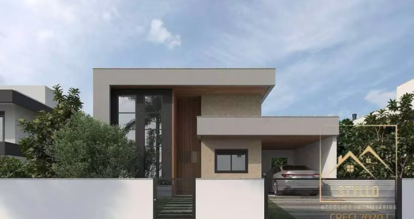 Excelente casa com 3 dormitórios 107m² localizado em  forquilhas  são josé