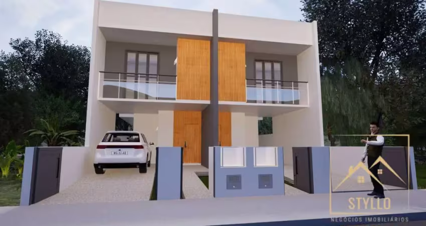 Excelente sobrado com 117m² localizado loteamento novo horizonte  são josé