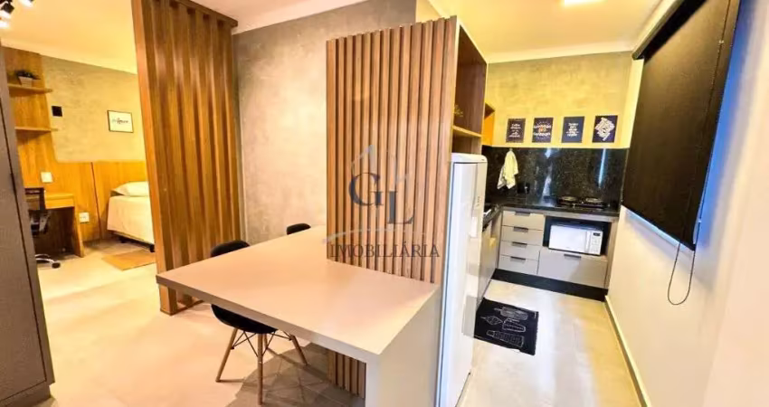 Aluga apto 31m2 decorado, planejados em rua arnaldo victaliano ribeirao preto proximo unaerp rp