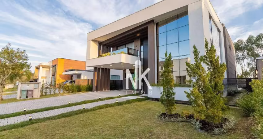 Casa com 4 dormitórios à venda, 668 m² por r$ 9.500.000,00 - alphaville graciosa - pinhais/pr