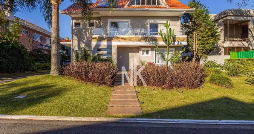 Casa com 5 dormitórios à venda, 387 m² por r$ 3.800.000,00 - alphaville graciosa - pinhais/pr