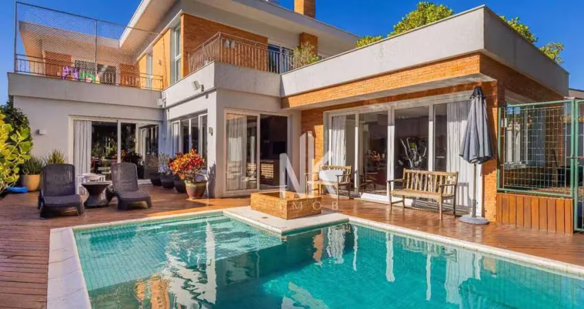 Casa com 4 dormitórios à venda, 498 m² por r$ 4.800.000,00 - alphaville graciosa - pinhais/pr