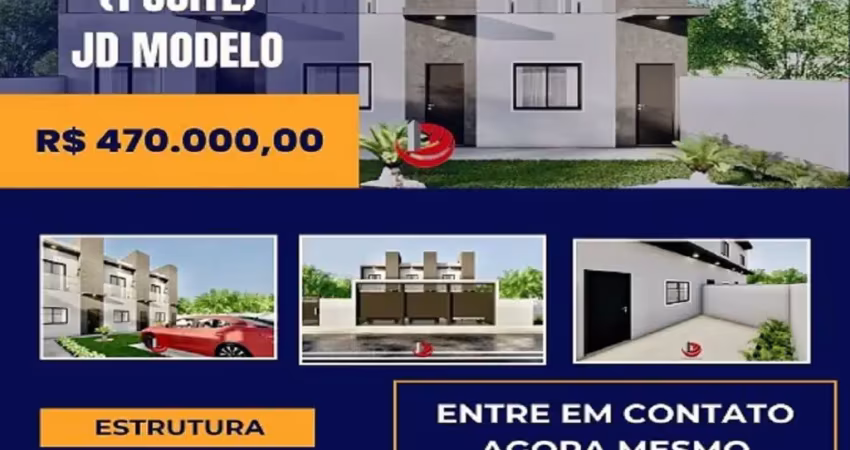 Casa (sobrado em villágio) com 2 dormitórios (suítes) à venda, 80 m² - jardim modelo - mogi das cruzes/sp