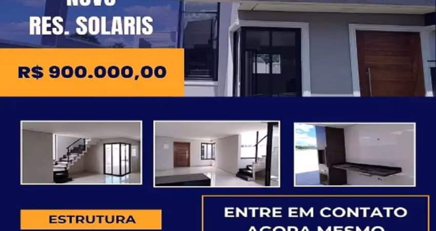 Casa (sobrado) com 3 dormitórios (1 suíte) à venda, 130 m² - residencial algarve - mogi das cruzes/sp