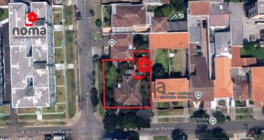 Terreno à venda na Rua Professor Sebastião Paraná, 563, Vila Izabel, Curitiba