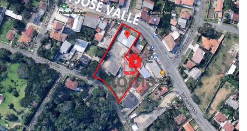 Terreno à venda, 3756 m² por r$ 5.900.000,00 - santa felicidade - curitiba/pr