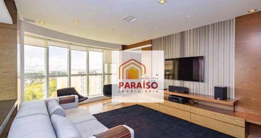 Apartamento com 3 dormitórios, 190 m² - venda e locação no  ecoville - curitiba/pr