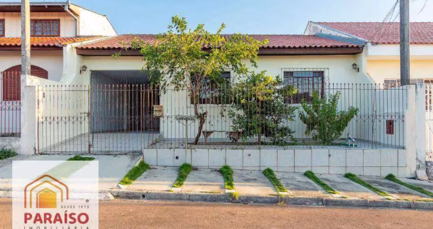 Casa com 3 dormitórios para alugar, 90 m²  - cidade industrial - curitiba/pr