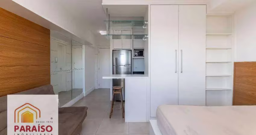 Studio com 1 dormitório para alugar, 32 m² no  centro - curitiba/pr