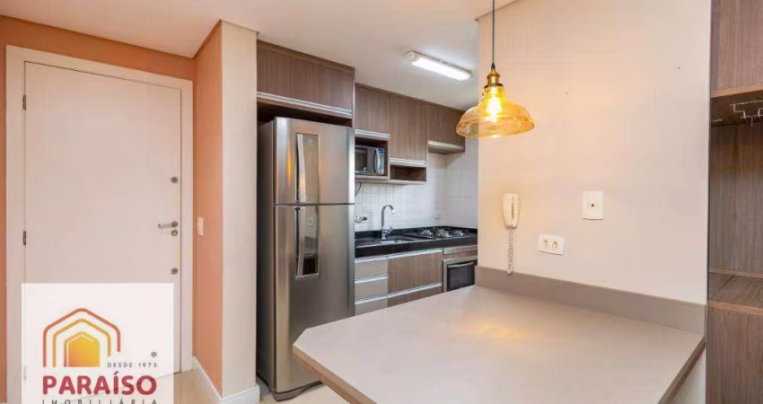 Apartamento com 2 dormitórios para alugar, 64 m² no  bacacheri - curitiba/pr