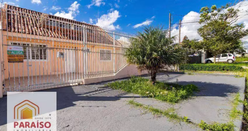 Casa com 3 dormitórios para alugar, 78 m²  - pinheirinho - curitiba/pr