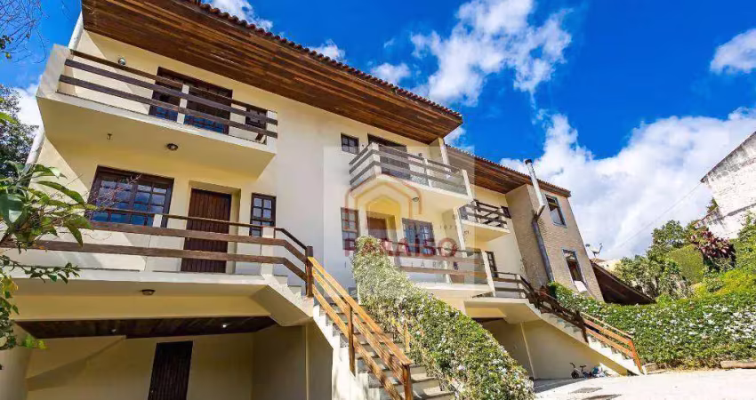 Sobrado com 2 dormitórios para alugar, 175 m² - abranches - curitiba/pr