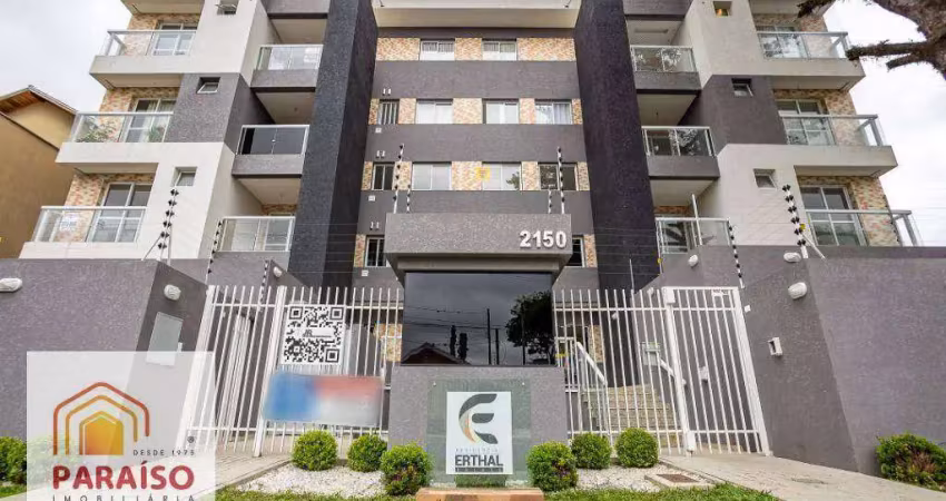 Apartamento com 2 dormitórios para alugar, 60 m² - guaíra - curitiba/pr