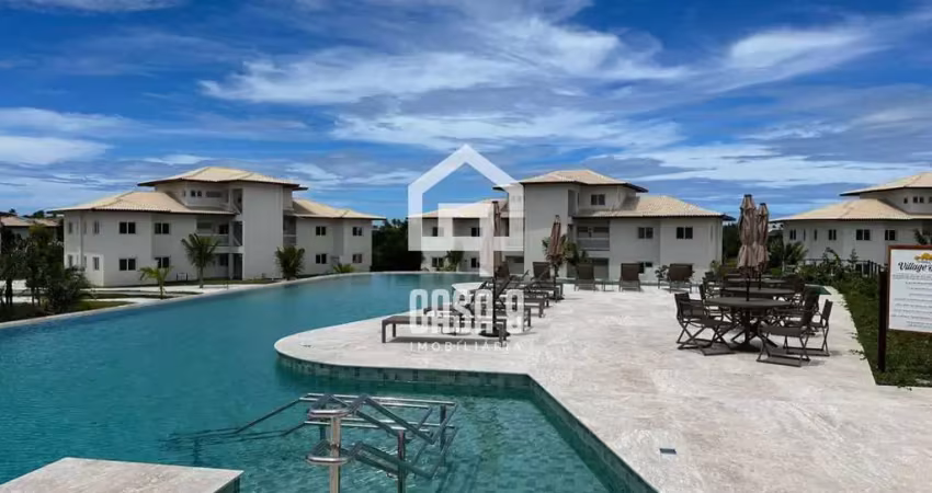 Apartamento novo térreo com 2 quartos a venda no condomínio village dos ipes piscinas naturais praia do forte bahia