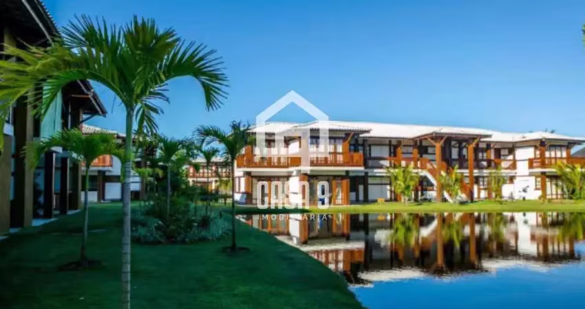 Apartamento térreo com 1 quarto mobiliado a venda no condomínio vila da enseada em praia do forte bahia