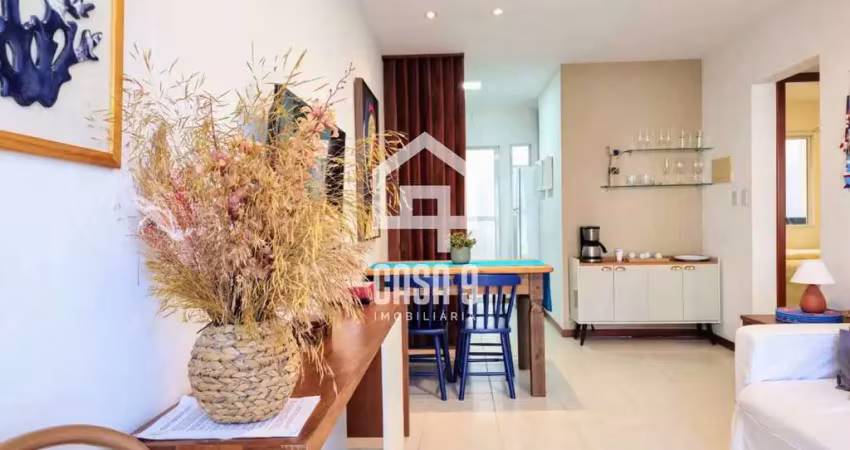 Apartamento térreo 2 suítes pé na areia à venda em itacimirim bahia