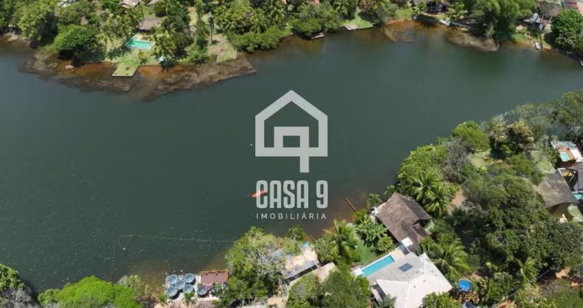 Terreno de 2512 m² á venda na beira da Lagoa Aruá Bahia