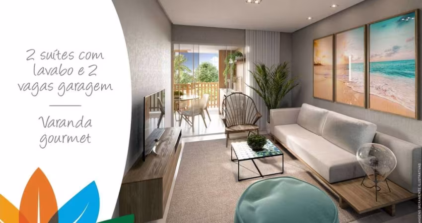 Apartamento à venda térreo 2 suítes nunca habitado em Itacimirim Bahia