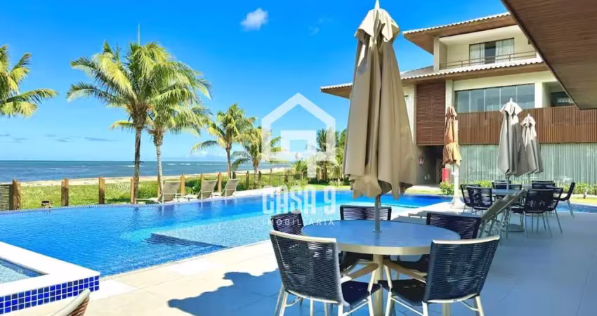 Apartamento novo pé na areia com 3 suítes a venda em itacimirim bahia
