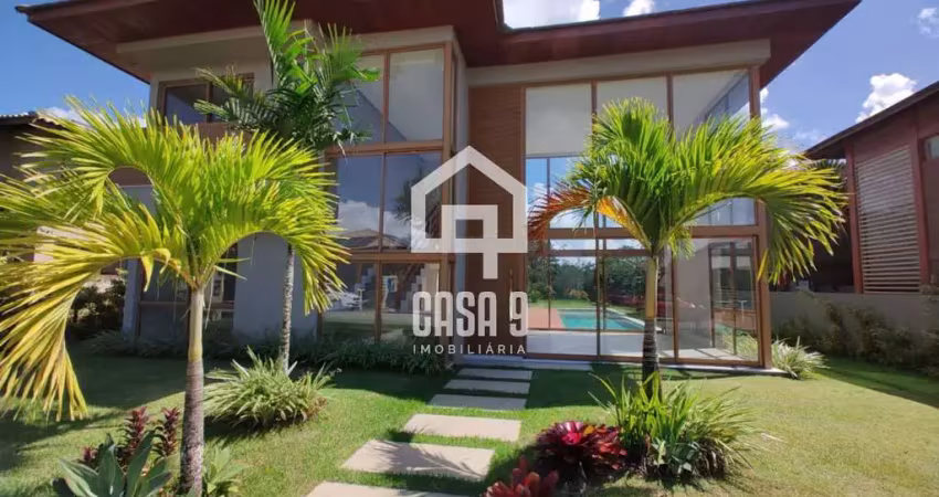 Casa com 5 suítes nunca habitada a venda no condomínio ilha dos pássaros em praia do forte bahia