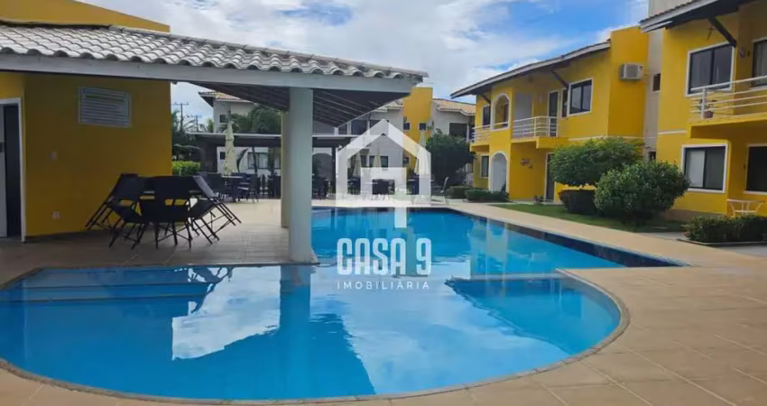 Apartamento superior mobiliado com 2 quartos (1 suite) no condomínio costa esmeralda em guarajuba bahia