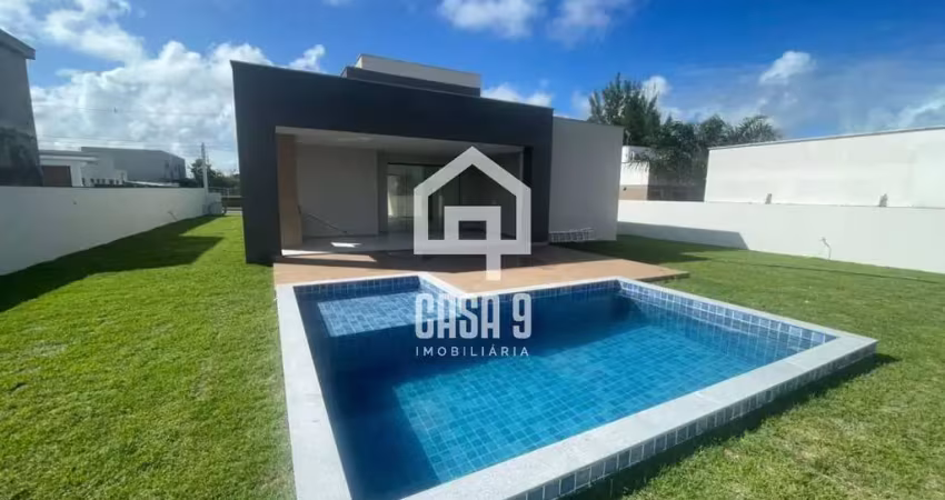 Casa nova térrea com 4 quartos a venda no condomínio jacuípe country em barra de jacuípe bahia
