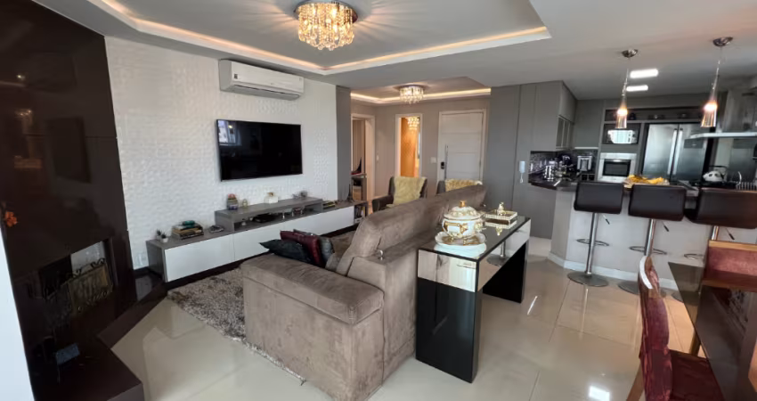 Apartamento Alto Padrão, semimobiliado, 3 dormitórios, suítes, 2 vagas de garagem, bairro Mal Rondon