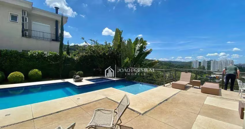Casa com 5 dormitórios à venda, 1000 m² por r$ 9.850.000,00 - tamboré - santana de parnaíba/sp