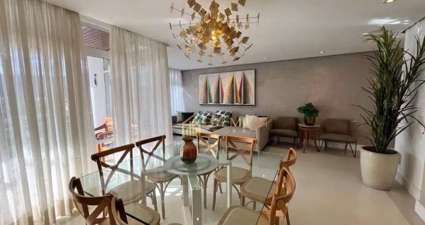 Apartamento com 3 dormitórios, 112 m² - venda por R$ 1.100.000,00 ou aluguel por R$ 7.100,00/mês - Indaiá - Caraguatatuba/SP