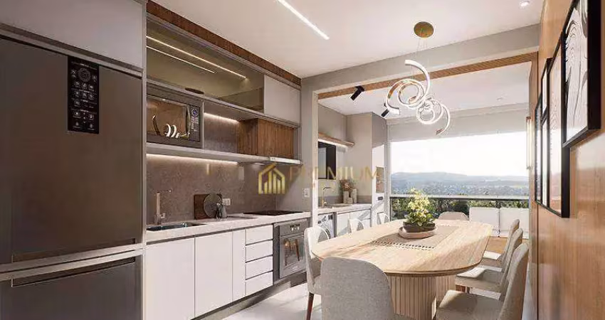 Apartamento com 2 dormitórios à venda, 69 m² por r$ 466.000,00 - porto novo - caraguatatuba/sp