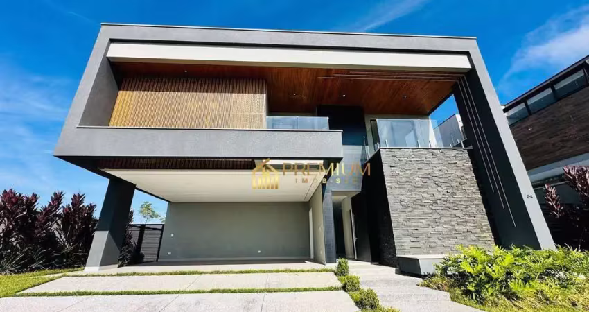 Sobrado com 4 dormitórios à venda, 397 m² por r$ 3.800.000,00 - condomínio residencial alphaville ii - são josé dos campos/sp