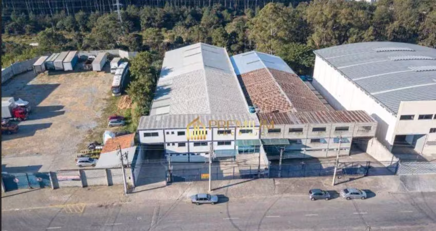 Galpão, 2200 m² - venda por r$ 6.000.000,00 ou aluguel por r$ 40.000,00/mês - chácaras reunidas - são josé dos campos/sp