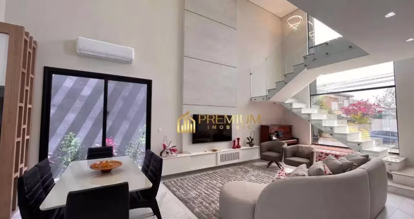 Sobrado com 3 suítes à venda porteira fechada, 240 m² por r$ 2.490.000 - altos da serra i - são josé dos campos/sp